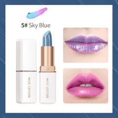 lakerain 6 Colors Magic Lipstick Temperature Color Changing Lip Stain Gloss Moisturizing And Long Lasting Waterproof Lip Balm