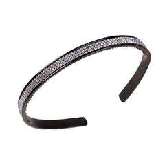 Fashion Pearl Non-Slip Rhinestone Hairbands Elastic Flower Women Hair Hoop Bands Headband Bezel Girls Hair Accessories Headdress