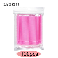 50/100/300/500pcs Eyebrow Eyelash Brushes Eyelash Spoolies Mascara Wands Disposable Applicator for Eyelash Extension Makeup Tool