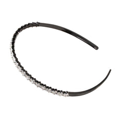 Fashion Pearl Non-Slip Rhinestone Hairbands Elastic Flower Women Hair Hoop Bands Headband Bezel Girls Hair Accessories Headdress