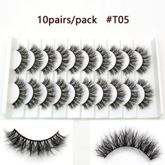 Visofree 5D Mink Eyelashes Long Lasting Mink Lashes Natural Dramatic Volume Eyelashes Extension Thick Long 3D False Eyelashes