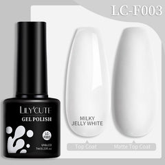 LILYCUTE 7ML Summer Neon Nail Gel Polish Gel Polish Semi Permanent Nail Art Manicure Soak Off LED UV Gel Nail Varnishes