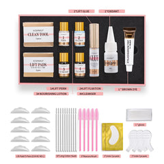 ICONSIGN New Eyelash Eyebrow Dye Tint Kit Professional Lash Lifting Eyebrow Dyeing Mascara Make Up Setting