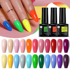 UR Sugar 7.5ML Gel Polish Manicure For Nails Christmas Semi Permanent Vernis Top Coat Soak Off UV LED Gel Color Glitter Varnish