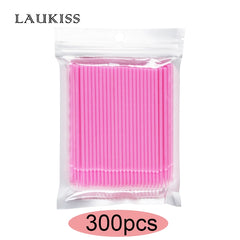 50/100/300/500pcs Eyebrow Eyelash Brushes Eyelash Spoolies Mascara Wands Disposable Applicator for Eyelash Extension Makeup Tool