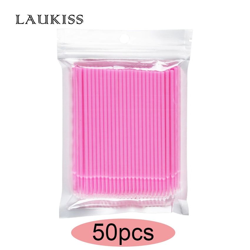 50/100/300/500pcs Eyebrow Eyelash Brushes Eyelash Spoolies Mascara Wands Disposable Applicator for Eyelash Extension Makeup Tool