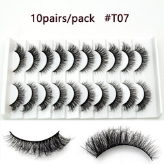 Visofree 5D Mink Eyelashes Long Lasting Mink Lashes Natural Dramatic Volume Eyelashes Extension Thick Long 3D False Eyelashes