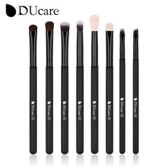 DUcare Black Makeup Brushes 8-32Pcs Brush for Makeup Foundation Eyeshadow Synthetic Goat Pony Hair Professional makeup brush Set