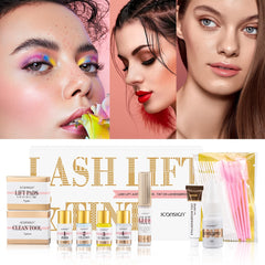 ICONSIGN New Eyelash Eyebrow Dye Tint Kit Professional Lash Lifting Eyebrow Dyeing Mascara Make Up Setting